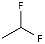 1,1-Difluoroethane 结构式