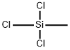 トリクロロ(メチル)シラン 化学構造式