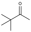 甲基叔丁基甲酮, 75-97-8, 结构式
