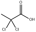 2,2-Dichloropropionic acid Struktur