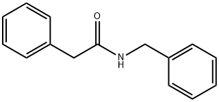 N-ベンジルベンゼンアセトアミド 化学構造式