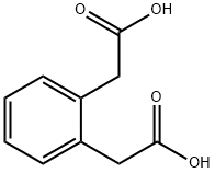 1,2-苯二乙酸, 7500-53-0, 结构式