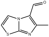 6-METHYL-IMIDAZO[2,1-B]THIAZOLE-5-CARBALDEHYDE Structure