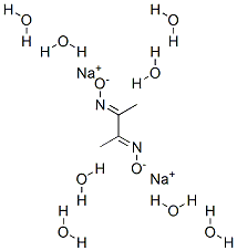 ジメチルグリオキシム二ナトリウム八水和物 化学構造式