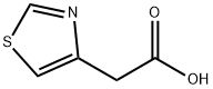 4-噻唑乙酸, 7504-44-1, 结构式