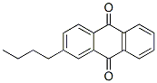 2-ブチルアントラキノン 化学構造式