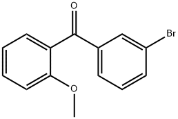 3-BROMO-2'-METHOXYBENZOPHENONE Struktur
