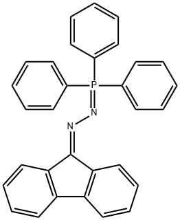 9H-フルオレン-9-オン(トリフェニルホスホラニリデン)ヒドラゾン 化学構造式