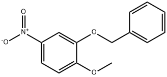 2-(BENZYLOXY)-1-METHOXY-4-NITROBENZENE, 75167-86-1, 结构式