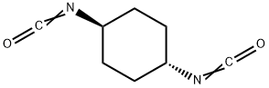 反-1,4-环己基二异氰酸酯 结构式