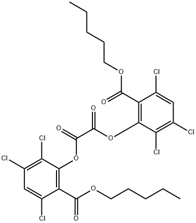 Bis[2,3,5-trichlor-6-[(pentyloxy)carbonyl]phenyl]oxalat