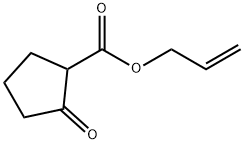 2-氧代环戊烷羧酸烯丙酯, 75265-67-7, 结构式