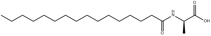 N-十六酰基-D-丙氨酸, 753018-28-9, 结构式