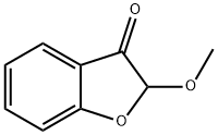 3(2H)-Benzofuranone,  2-methoxy- Structure