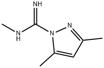 1H-Pyrazole-1-carboximidamide,N,3,5-trimethyl- Structure