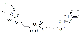 [(dipropoxyphosphoryloxy-propoxy-phosphoryl)oxy-propoxy-phosphoryl]oxy benzene Structure