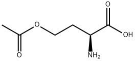 (2S)-4-(乙酰氧基)-2-氨基丁酸, 7540-67-2, 结构式