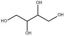 赤藓醇, 7541-59-5, 结构式