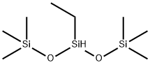 双(三甲基硅氧基)乙基硅烷, 7543-58-0, 结构式