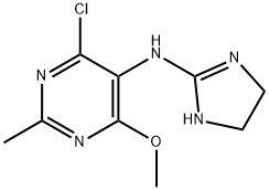 モキソニジン 化学構造式