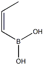 CIS-1-プロペン-1-イルボロン酸 化学構造式