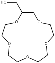 2-羟甲基-15-冠-5, 75507-25-4, 结构式