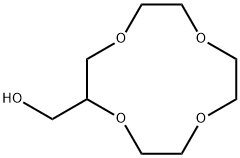 2-(ヒドロキシメチル)-12-クラウン 4-エーテル 化学構造式