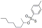 4-Methylbenzenesulfonothioic acid S-octyl ester Structure
