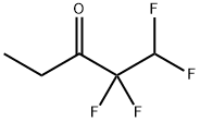 3-Pentanone,  1,1,2,2-tetrafluoro- Structure