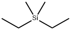 二甲基二乙基硅烷, 756-81-0, 结构式