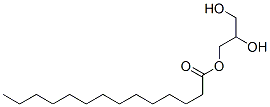 豆蔻酸甘油酯 结构式