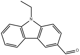 N-乙基咔唑-3-甲醛 结构式