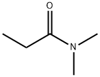 N,N-ジメチルプロピオンアミド 化学構造式