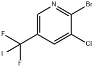 2-溴-3-氯-5-(三氟甲基)吡啶 结构式