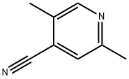 2,5-diMethylisonicotinonitrile, 7584-10-3, 结构式