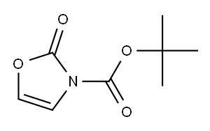 TERT-BUTYL 2,3-DIHYDRO-2-OXO-3-OXAZOLECARBOXYLATE Struktur
