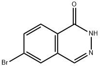 6-溴-2,3-二氮杂萘酮, 75884-70-7, 结构式