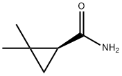 (S)-(+)-2,2-二甲基环丙烷甲酰胺, 75885-58-4, 结构式