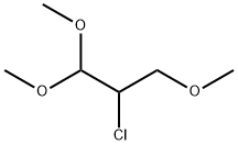 2-chloro-1 1 3 -TRIMETHOXYPROPANE 结构式