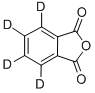 PHTHALIC-D4 ANHYDRIDE Structure