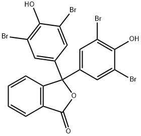 四溴酚酞, 76-62-0, 结构式