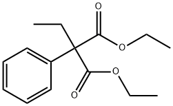 Diethyl 2-ethyl-2-phenylmalonate Structure