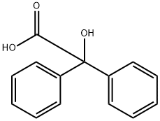 Benzilic acid Struktur