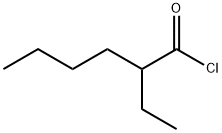 2-エチルヘキサノイルクロリド 化学構造式