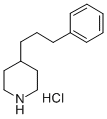 4-(3-苯丙基)哌啶盐酸盐, 76000-08-3, 结构式