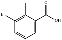 3-ブロモ-2-メチル安息香酸 化学構造式