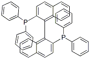 (S)-(+)-2,2'-Bis(Diphenylphosphino)-1,1'-Binaphthyl Struktur