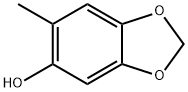 6-甲基-1,3-苯并二氧戊环-5-醇 结构式