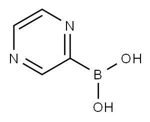 吡嗪-2-硼酸, 762263-64-9, 结构式