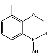 Boronic acid, (3-fluoro-2-methoxyphenyl)- (9CI) Structure